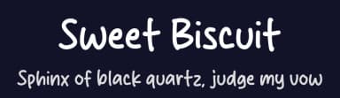 Sweet Biscuit by MJType — Script Handwritten Font — thumbnail 2