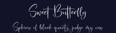 Sweet Butterfly by Letterena Studios — Script Handwritten Font — thumbnail 2