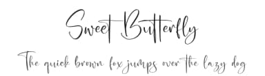 Sweet Butterfly by Letterena Studios — Script Handwritten Font — thumbnail 1