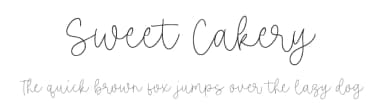 Sweet Cakery by Balpirick Studio — Script Handwritten Font — thumbnail 1