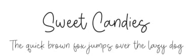 Sweet Candies by Timur Type — Script Handwritten Font — thumbnail 1