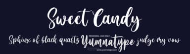 Sweet Candy by Yumna Family — Script Handwritten Font — thumbnail 2
