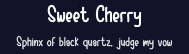 Sweet Cherry by Rangkai Aksara — Script Handwritten Font — thumbnail 2