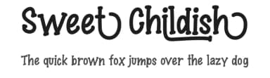 Sweet Childish by Ketikata Studio — Script Handwritten Font — thumbnail 1
