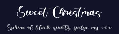 Sweet Christmas by Letterafa Studio — Script Handwritten Font — thumbnail 2