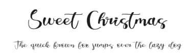 Sweet Christmas by Letterafa Studio — Script Handwritten Font — thumbnail 1