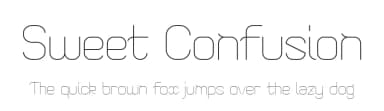 Sweet Confusion by Vinz — Sans Serif Font — thumbnail 1