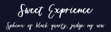 Sweet Exprience by Lalan Farlan — Script Handwritten Font — thumbnail 2