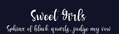 Sweet Girls by Haksen Studio — Script Handwritten Font — thumbnail 2