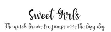 Sweet Girls by Haksen Studio — Script Handwritten Font — thumbnail 1