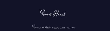 Sweet Heart by Mariyana — Script Handwritten Font — thumbnail 2