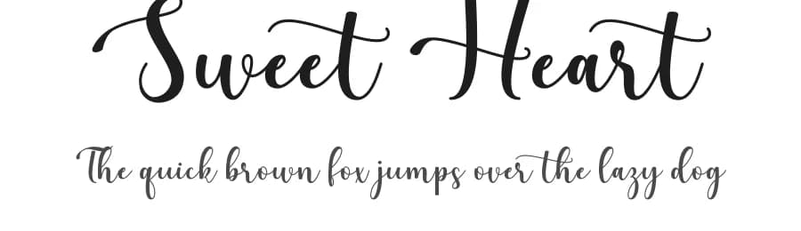 Sweet Heart by Fillo Graphic — Script Handwritten Font