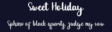 Sweet Holiday by Inermedia Studio — Script Handwritten Font — thumbnail 2
