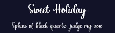 Sweet Holiday by Fikryal studio — Script Handwritten Font — thumbnail 2