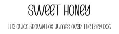 Sweet Honey by PiPi Creative STUDIO — Script Handwritten Font — thumbnail 1