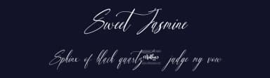 Sweet Jasmine by Nathatype — Script Handwritten Font — thumbnail 2