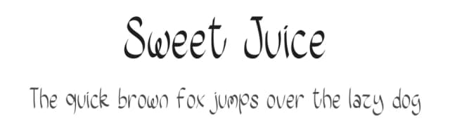 Sweet Juice by Morning Time Studio — Script Handwritten Font