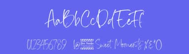 Sweet Moments by Din Studio — Script Handwritten Font — thumbnail 3