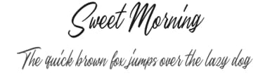 Sweet Morning by Colative Studio — Script Handwritten Font — thumbnail 1