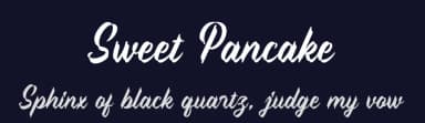 Sweet Pancake by Locomotype — Script Handwritten Font — thumbnail 2
