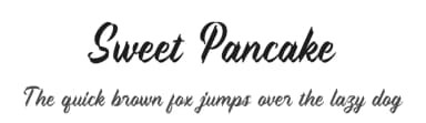 Sweet Pancake by Locomotype — Script Handwritten Font — thumbnail 1