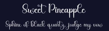 Sweet Pineapple by Inermedia Studio — Script Handwritten Font — thumbnail 2