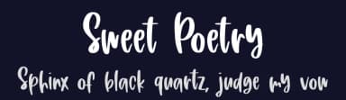 Sweet Poetry by DM Letter Studio - Dimas Prasetyo — Script Handwritten Font — thumbnail 2