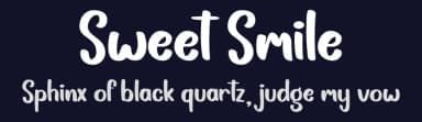 Sweet Smile by Graphix Line Studio — Script Handwritten Font — thumbnail 2