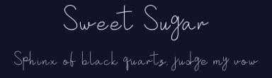 Sweet Sugar by Pinisiart — Script Handwritten Font — thumbnail 2