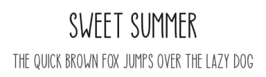 Sweet Summer by Md Shohail Bhuian — Script Handwritten Font — thumbnail 1
