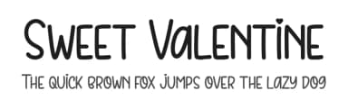 Sweet Valentine by Alvaro Ariel — Script Handwritten Font — thumbnail 1