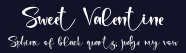 Sweet Valentine by Stefani Letter — Script Handwritten Font — thumbnail 2