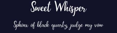 Sweet Whisper by Nico Muslib — Script Handwritten Font — thumbnail 2