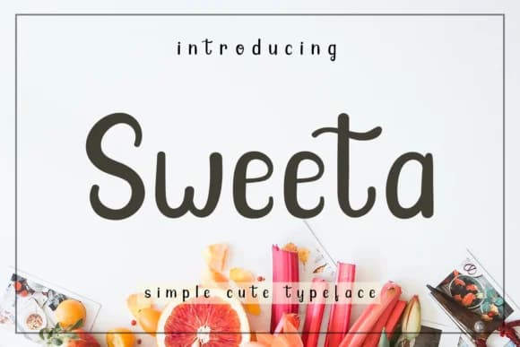 Sweeta Font by josgandos — Script Handwritten Font