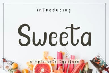 Sweeta Font by josgandos — Script Handwritten Font — thumbnail 1