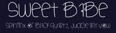 Sweet Babe by Des Gomez — Script Handwritten Font — thumbnail 2