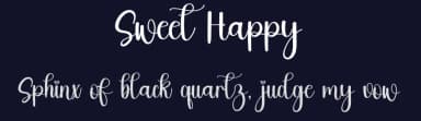 Sweet Happy by Inermedia Studio — Script Handwritten Font — thumbnail 2