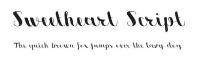 Sweetheart Script by Andrea Cerboneschi — Script Handwritten Font — thumbnail 1