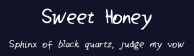 Sweet Honey by Jodie A — Script Handwritten Font — thumbnail 2