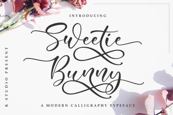 Sweetie Bunny Font by R. Studio — Script Handwritten Font