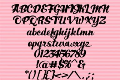 Sweetie Face Font by Illustration Ink — Script Handwritten Font — thumbnail 2