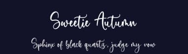Sweetie Autumn by Balpirick Studio — Script Handwritten Font — thumbnail 2