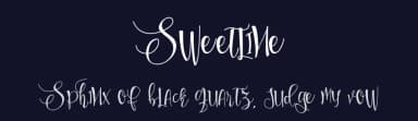 Sweetline by Dirtyline Studio — Script Handwritten Font — thumbnail 2
