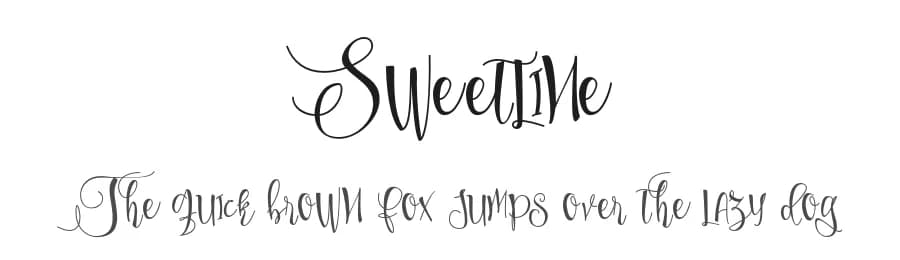 Sweetline by Dirtyline Studio — Script Handwritten Font