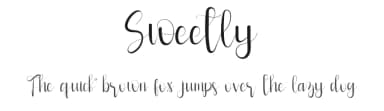 Sweetly by FreshtypeINK — Script Handwritten Font — thumbnail 1