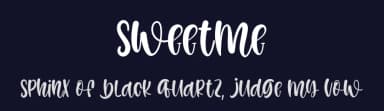 Sweetme by PiPi Creative STUDIO — Script Handwritten Font — thumbnail 2