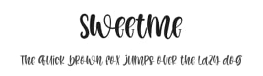Sweetme by PiPi Creative STUDIO — Script Handwritten Font — thumbnail 1