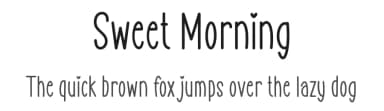Sweet Morning by Letterayu — Script Handwritten Font — thumbnail 1
