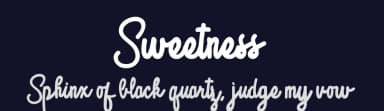 Sweetness by Arendx Studio — Script Handwritten Font — thumbnail 2