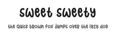 Sweet Sweety by Fillo Graphic — Script Handwritten Font — thumbnail 1
